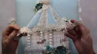 TUTORIAL Baby Girl/Boy Carousel Album Part 5