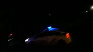 Запорожье пяный припарковался на автобусной остановке