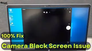 How to Fix HP ProBook Camera Black Screen || Laptop Camera Black Screen Fix