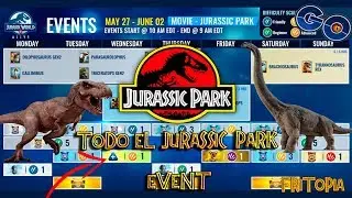 ¡SEMANA 53! Todo el JURASSIC PARK EVENT Jurassic World Alive [Fritopía Go]