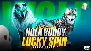Netherwolf Hola Buddy | Lucky Spin | 🔥 PUBG MOBILE 🔥