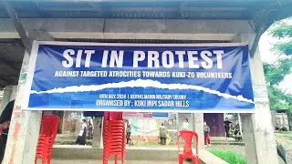 SIT IN PROTEST || AGAINST TARGETED ATROCITIES || TOWARDS KUKI-ZO VOLUNTEERS || KMC 10th July, 2024