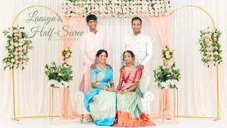 Laasya's Half-Saree Ceremony Highlights by || Blue Haathi Photography || Boston, USA ||