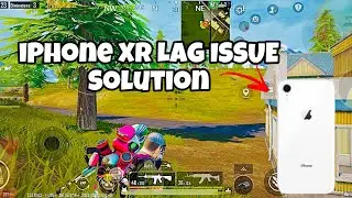 Fix Lag In iphone XR and In All iPhones || iphone xr pubg lag Solution 😎 || 