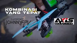 AXISFLYING 227 2010 KV and JOHNNY FPV QAV-S KOMBINASI TEPAT