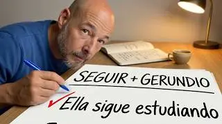 Seguir + Gerundio in Spanish