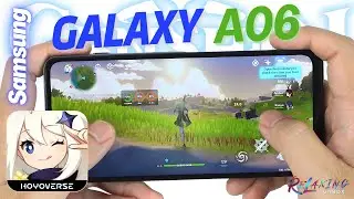 Samsung Galaxy A06 Genshin Impact Gaming review | FPS & Battery Drain test