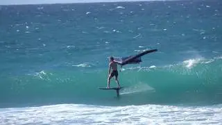 WingSurfing Foil Session | Jumping in the Waves - Jeffrey Spencer