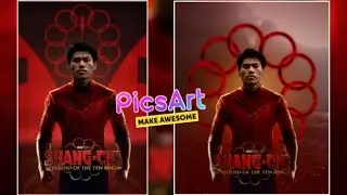 Cara Membuat Poster Shang Chi di Aplikasi PicsArt || Tutorial Android #photoediting #trending