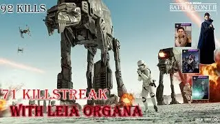 71 Убийство за Лею Органу StarWars: Battlefront 2 Крэйт 92kills