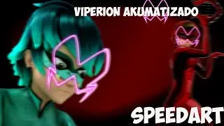 SpeedArt Viperion Akumatizado. (Miraculous)