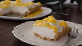 Lemon & Mascarpone No-Bake Tart Recipe | GO Delicious