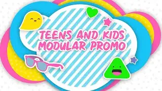 Kids And Teens Openers | After Effects Template | Modular Promo