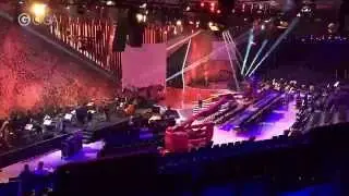 Deutscher Filmpreis 2015: iPhone-Zeitraffer des Aufbaus
