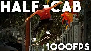 How Chris Chann Does a Half-Cab (1000FPS Slow Motion)