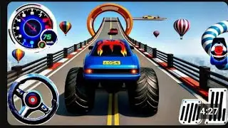 Monster Truck Stunt Mega Ramp | Extreme Monster Truck Racing 3D – Android Gameplay