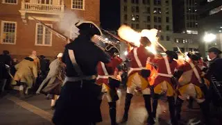 2020 Boston Massacre Reenactment 250th Anniversary American Revolutionary War