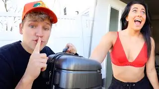 I Flew To My Girlfriend and SURPRISED Her With This...