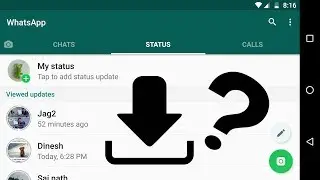 How to download WhatsApp status Photos,Videos without any app