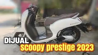 Dijual Scoopy Prestige 2023 km 8rb