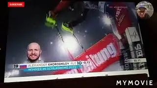 Световна купа ски ( слалом мъже ) !- Алберт Попов на 6 место.