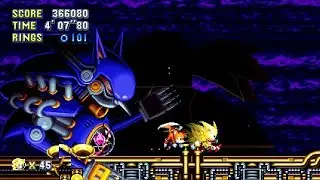 Sonic Mania Plus: Mania Mode Part 6: Stardust Speedway Zone (Super Sonic & Tails)
