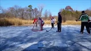 Pond Hockey Save Highlights