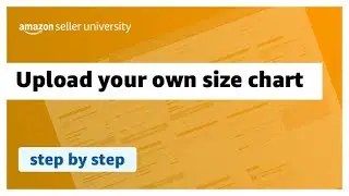 Upload your own size chart