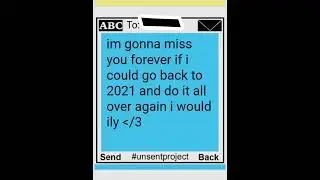Unsent messages Trend/With Real/Fake names/Edit
