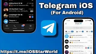 Telegram de iPhone ( iOS 26 ) para Android!!! | iOS StarWorld
