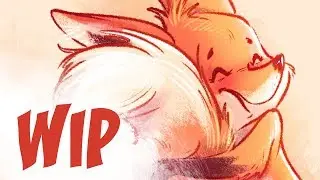 WIP - Fox in Adobe Photoshop