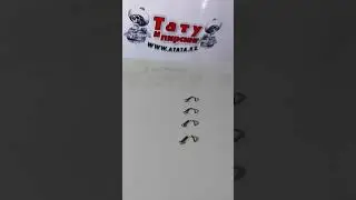 Сережки в нос из титана со стразом