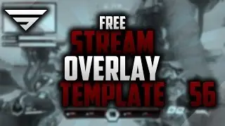 Stream Overlay Template #56 | FREE DOWNLOAD | PSD | Seangraphicx