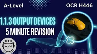 OCR A-Level Computer Science: Decoding Output Devices in 5 Minutes - H446 Revision