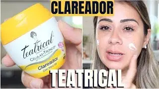 TESTEI CREME CLAREADOR TEATRICAL