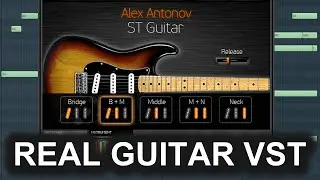 Guitar VST | Best Stratocaster Plugin (Sample Library For Kontakt)!!!