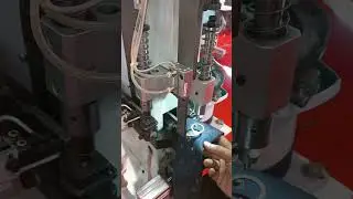 Auto Rivet and snap Button Machine
