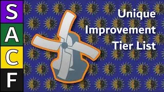 Civ VI | Unique Improvement Tier List