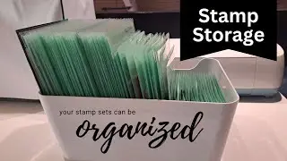 Stamp Storage Ideas for Card Makers