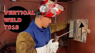 Stick Welding Tips and Technique for beginner welders 7018 Vertical