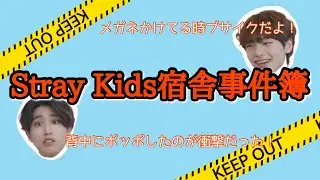 【事件発生】 Stray Kids宿舎事件簿