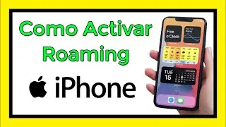 Como activar Roaming en iPhone o como activar datos en roaming iPhone