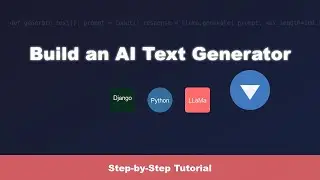How to build AI Content Generator  | Django Tutorial | Meta Llama | Source code 