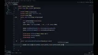 JavaFx Framework MouseEvent