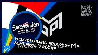 Eurovision 2021, Norway. Melodi Grand Prix 2021, Semi-Final 3 (Recap of All Songs)