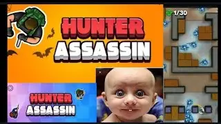 HUNTER ASSASSIN_WALKTHROUGH GAMEPLAY PART 1_LEVELS 1_10(iOS Android)
