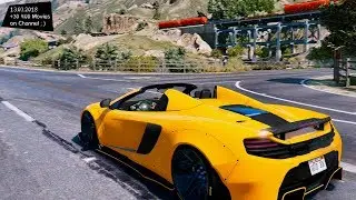 McLaren 650S Spider Liberty Walk 3.5.2 Grand Theft Auto V MGVA Modification _REVIEW