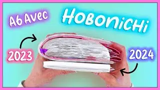 2023 A6 Hobonichi Avec Flip Through & 2024 Planner Setup
