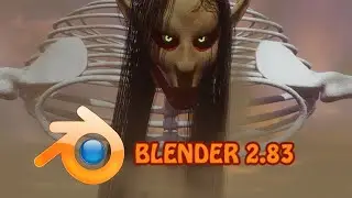 founding Titan Modelling and Rumbling Scene in Blender 2.83 : Time Lapse