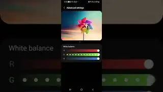 How to change Screen Color mode in Samsung Galaxy Android